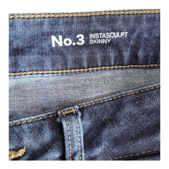 JAxDL DL1961 NO.3 Instasculpt Skinny Shattered Jeans Size 27 - Picture 4 of 10